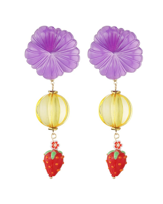 Strawberry love oorbellen