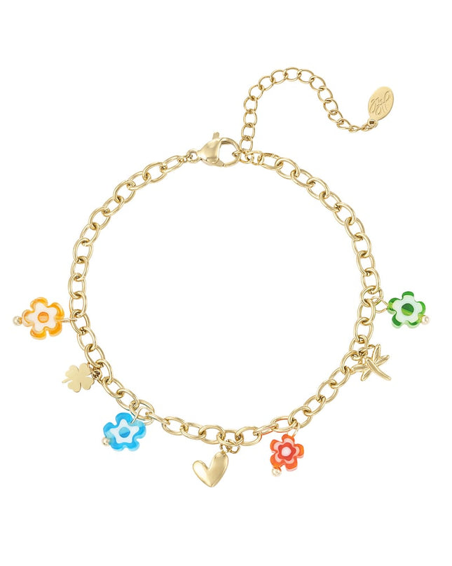 armband festive florals