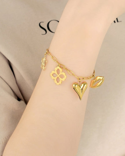 bedelarmband floral lovers