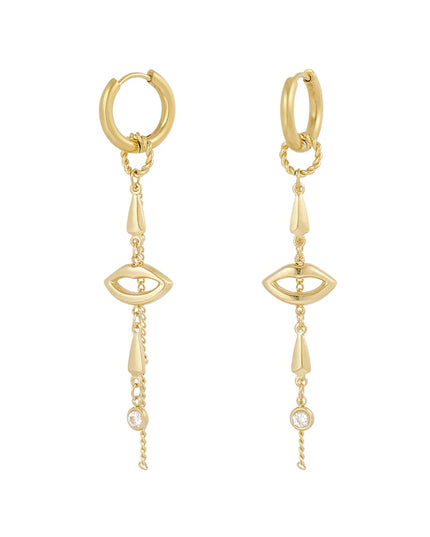 oorbellen lips on fire