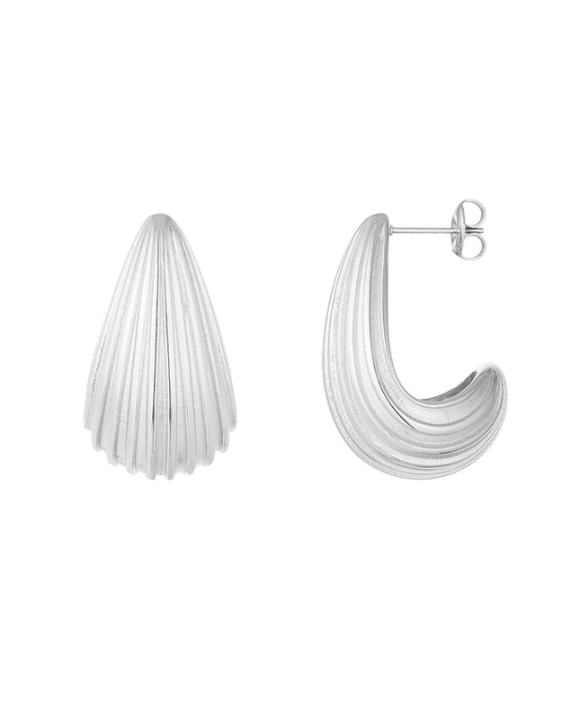 oorbellen druppel open structuur