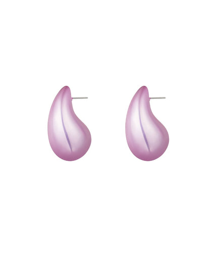 Kleurrijke druppel oorbellen