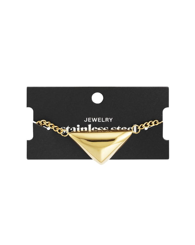 gevouwde driehoek armband