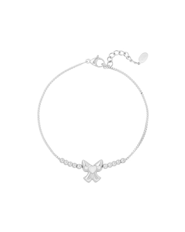cute strik met kralen armband