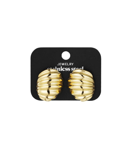 oorbellen geribbeld basic