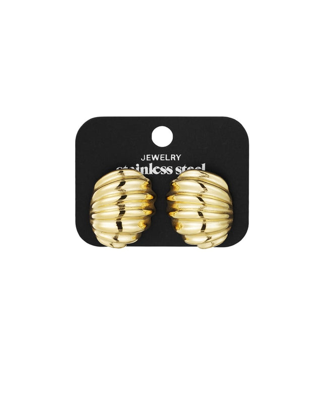 oorbellen geribbeld basic