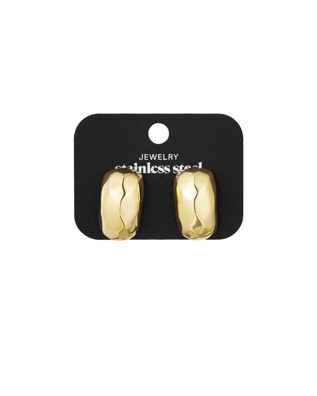 druppel oorbellen met structuur