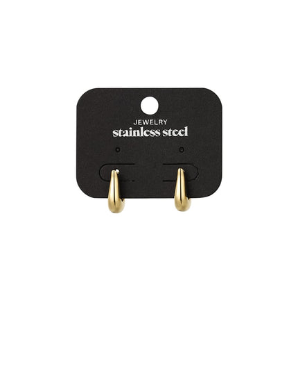 basic oorbellen rond