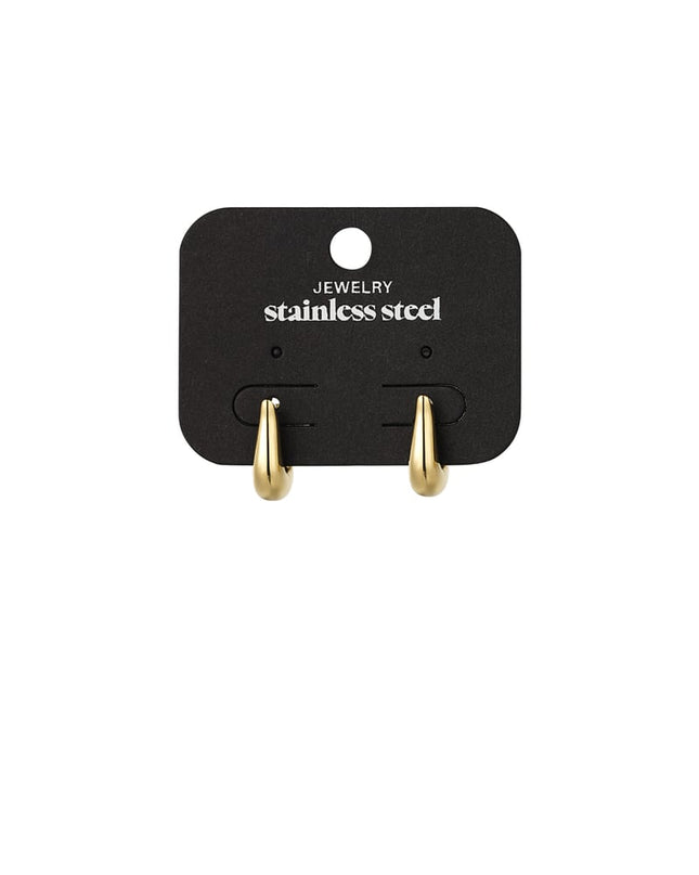 basic oorbellen rond