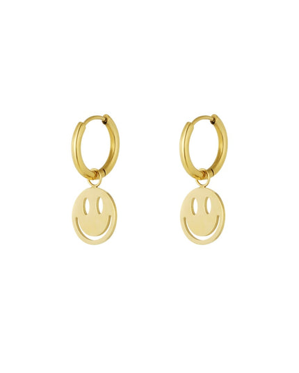 oorbellen smiley lover