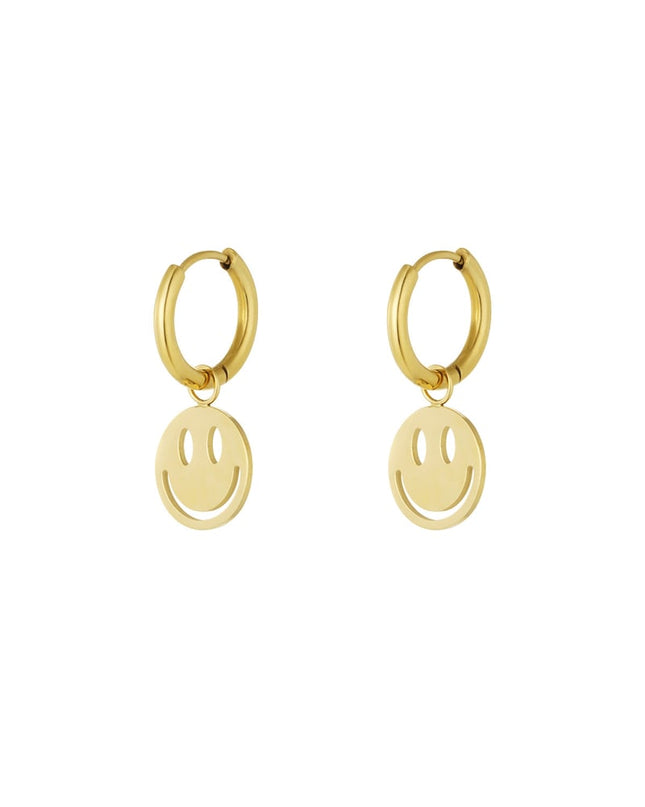 oorbellen smiley lover