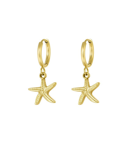oorbellen simple starfish