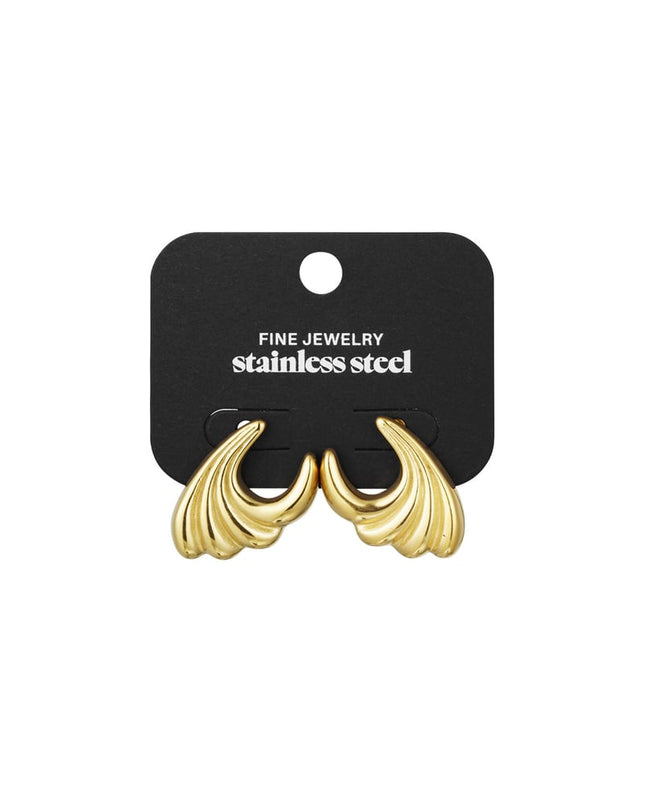 oorbellen wavy wild small