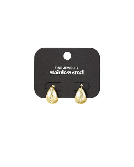 kleine druppel oorbel steentjes