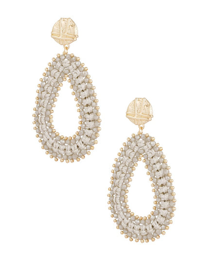 Shimmering Drop Beads oorbellen