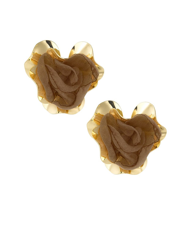 Oorbellen donker statement