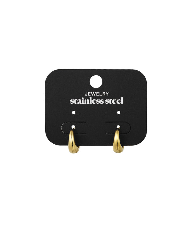 medium basic hoop oorbellen