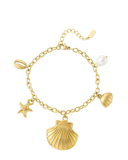 schakelarmband seashell