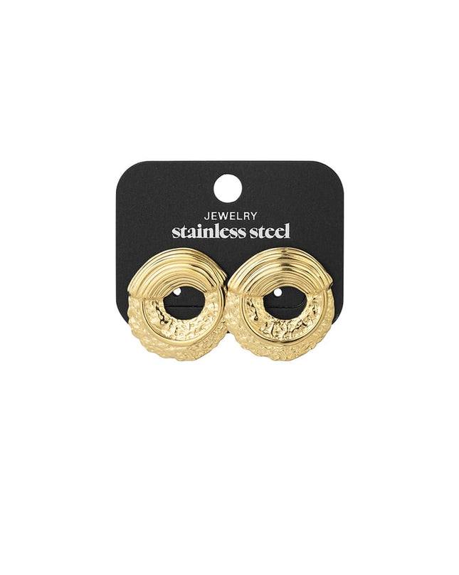 earrings structured round