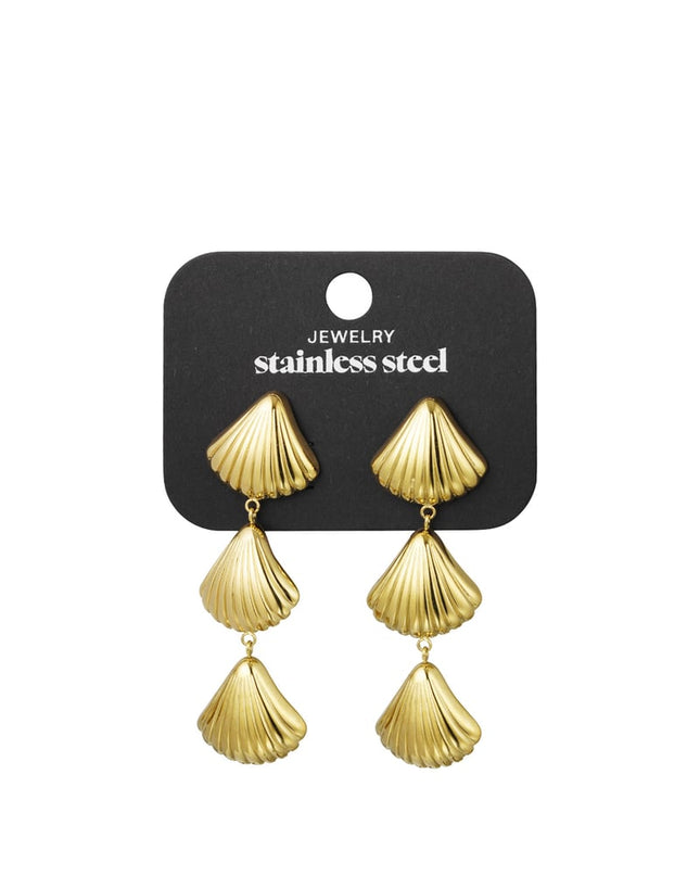 Stijlvolle roestvrijstalen oorbellen