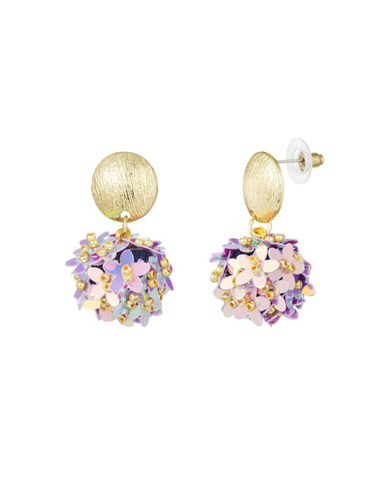 Pop of colour oorbellen