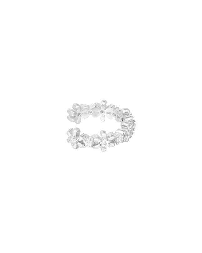 earcuff floral shine
