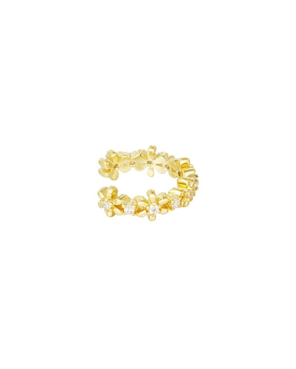 earcuff floral shine