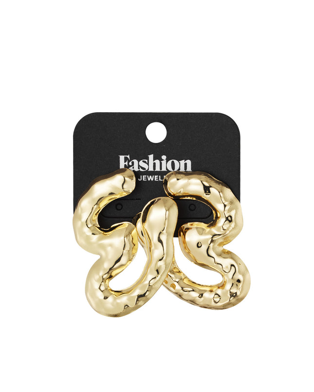 chuncky melting oorbellen