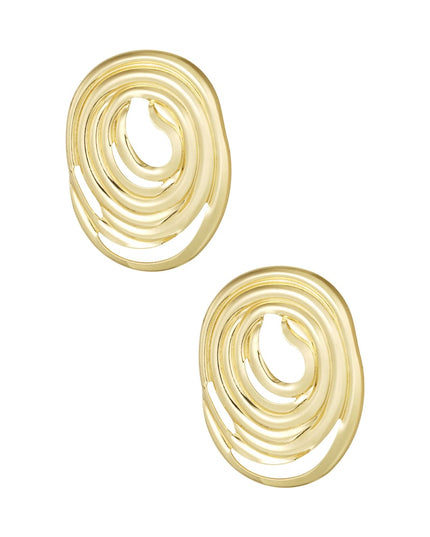 timeless loop oorbellen