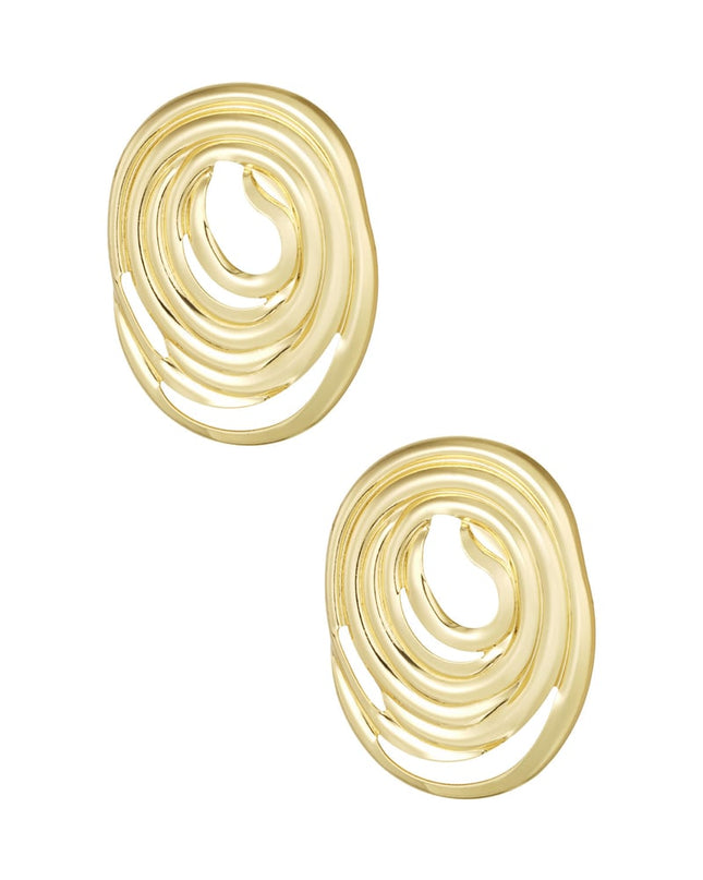 timeless loop oorbellen