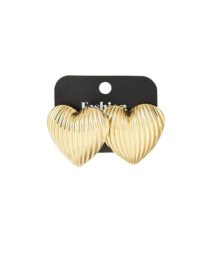 groovy heart oorbellen