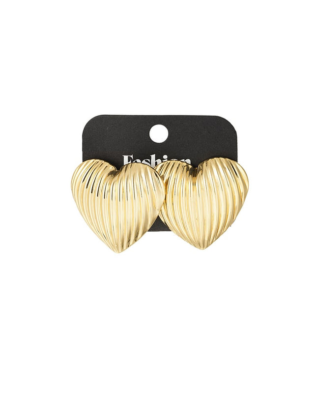 groovy heart oorbellen