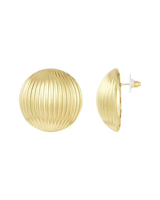 chic textured oorbellen