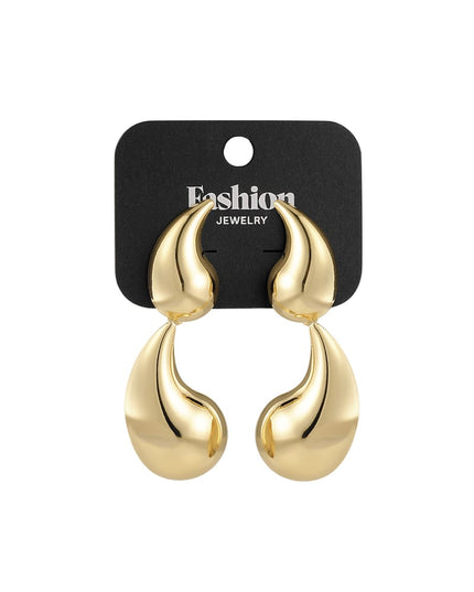 double drop oorbellen