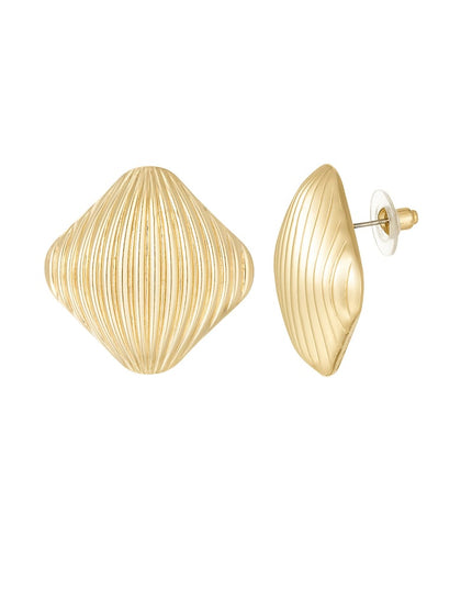 etched relief oorbellen