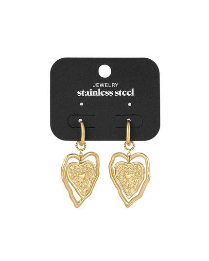 exceptional heart oorbellen