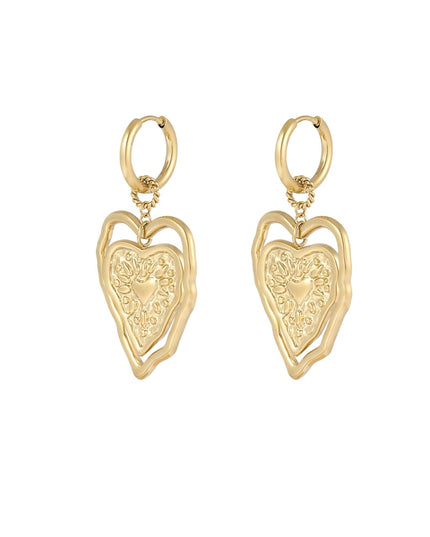 exceptional heart oorbellen