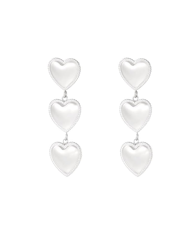 stack of hearts oorbellen