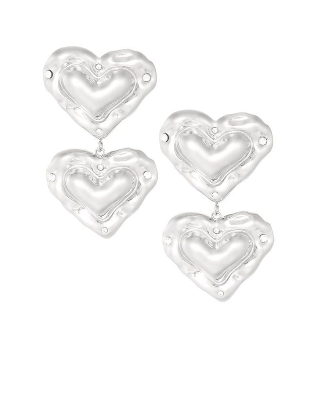 bubbly hearts oorbellen