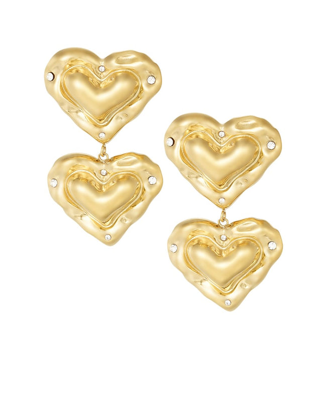 bubbly hearts oorbellen