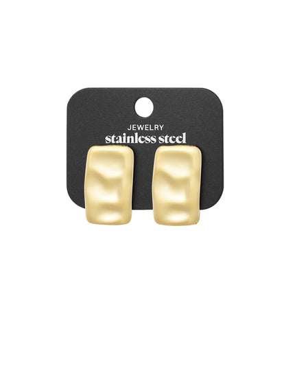 subtle texture oorbellen