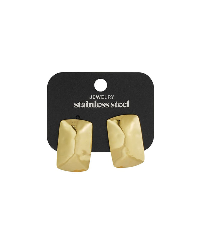 textured elegant studs oorbellen