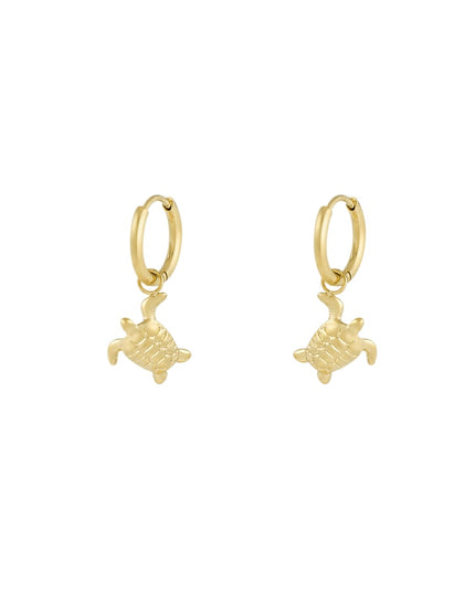 oorbellen turtle lover