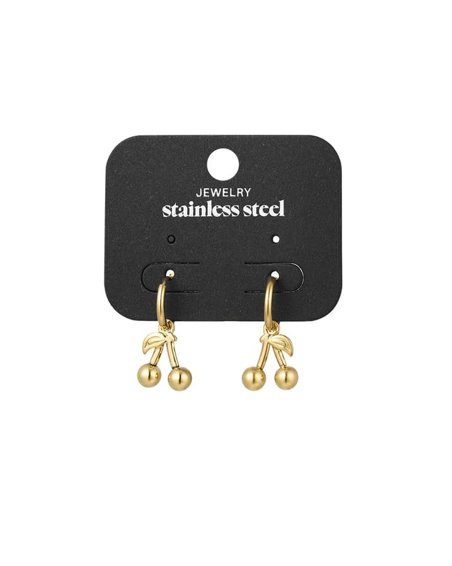 cherry on top oorbellen