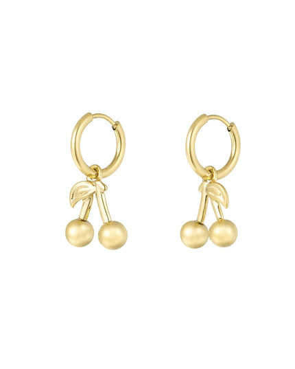 cherry on top oorbellen