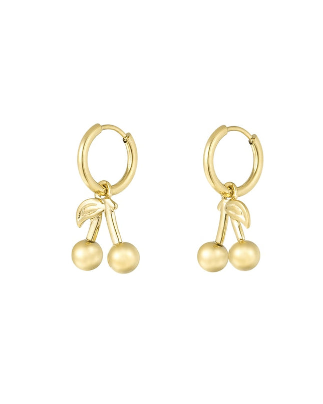 cherry on top oorbellen