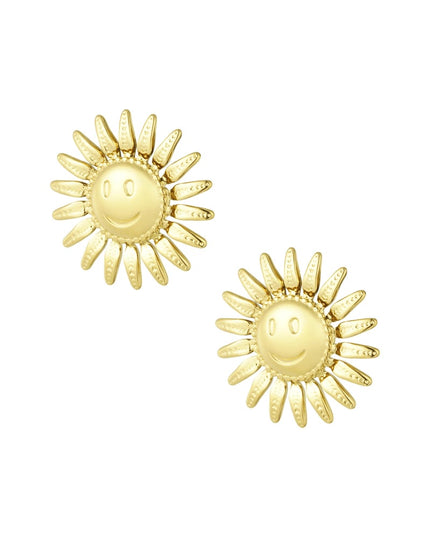 smiling sun oorbellen