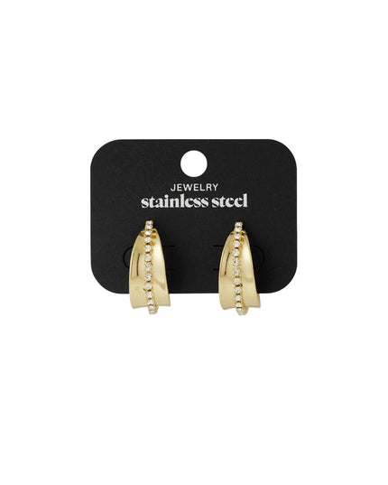 sparkle & shine hoops oorbellen