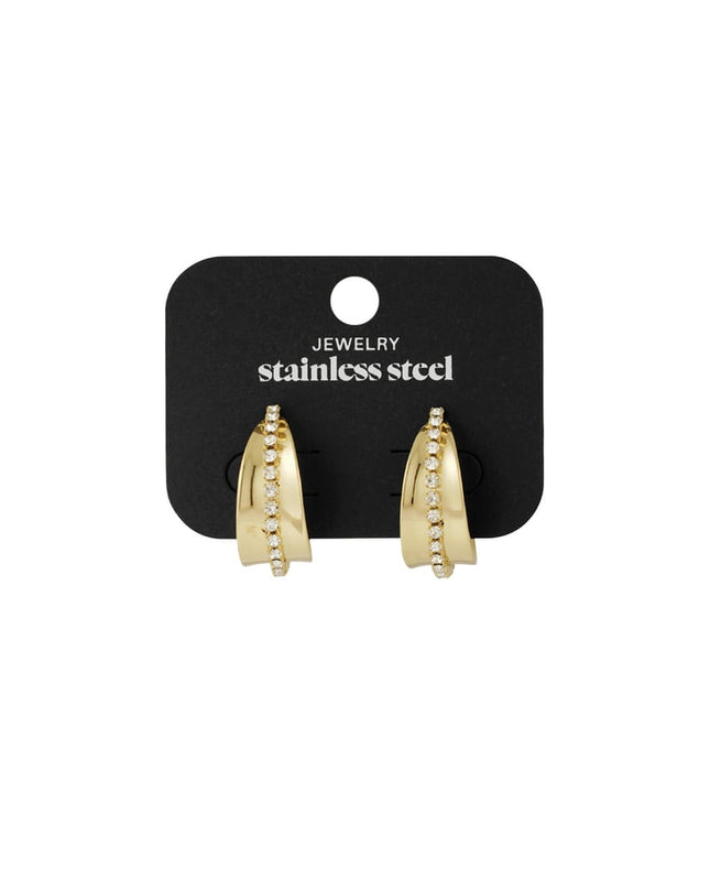 sparkle & shine hoops oorbellen