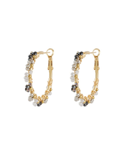 Oorbellen majestic color